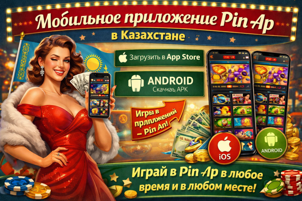 Мобильное приложение Пин Ап в Казахстане